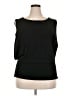 Ann Taylor Black Sleeveless Blouse Size XXL - photo 1