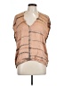 Cali Dreaming Tan Sleeveless Blouse Size L - photo 1