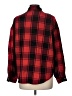 Shein Plaid Red Long Sleeve Blouse Size 6 - photo 2