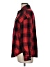 Shein Plaid Red Long Sleeve Blouse Size 6 - photo 5