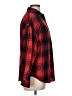 Shein Plaid Red Long Sleeve Blouse Size 6 - photo 4