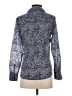 Coldwater Creek Paisley Blue Long Sleeve Blouse Size XS - photo 2