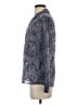 Coldwater Creek Paisley Blue Long Sleeve Blouse Size XS - photo 5
