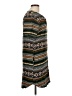 Warehouse Print Brown Casual Dress Size 10 - photo 4