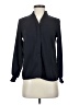Lands' End Black Long Sleeve Blouse Size 0 (petite) - photo 1