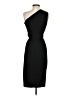 Donna Morgan Solid Black Cocktail Dress Size 2 - photo 2