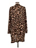 Unbranded Animal Print Brown Cardigan Size L - photo 2