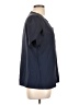Unbranded 100% Polyester Blue Short Sleeve Blouse Size L - photo 4