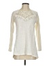 Floreat 100% Cotton Ivory Pullover Sweater Size XS - photo 1