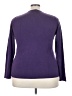 Carolyn Taylor 100% Acrylic Purple Pullover Sweater Size 3X - photo 2