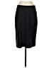Theory Solid Black Wool Skirt Size 4 - photo 1