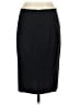Theory Solid Black Wool Skirt Size 4 - photo 2
