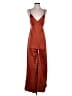 WeWoreWhat Brown Orange Jumpsuit Size S - photo 1