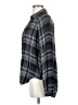 Cloth & Stone Plaid Gray Long Sleeve Blouse Size S - photo 5
