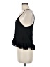 Paradise Black Sleeveless Blouse Size M - photo 5