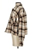 Ci Sono Plaid Tan Long Sleeve Blouse Size S - photo 5