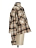 Ci Sono Plaid Tan Long Sleeve Blouse Size S - photo 4