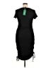 Shein Solid Black Casual Dress Size XL - photo 2