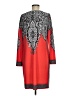 Wallis Paisley Red Casual Dress Size 8 - 10 - photo 2