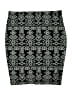 Forever 21 Plus Print Black Casual Skirt Size 3X - photo 1