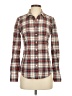 J.Crew Plaid Multi Color Red Long Sleeve Button-Down Shirt Size 2 - photo 1