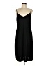 Express Outlet Solid Black Casual Dress Size L - photo 1