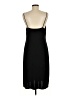 Express Outlet Solid Black Casual Dress Size L - photo 2