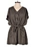 Assorted Brands 100% Rayon Solid Gray Romper Size M - photo 1