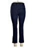 Flawless Solid Blue Jeans Size 14W - photo 2