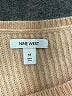 Nine West Chevron-herringbone Pink Pullover Sweater Size M - photo 7