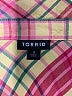 Torrid 100% Rayon Plaid Pink 3/4 Sleeve Button-Down Shirt Size 3X Plus (3) - photo 7