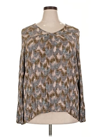 Cotton Bleu Long Sleeve T-Shirt (view 1)