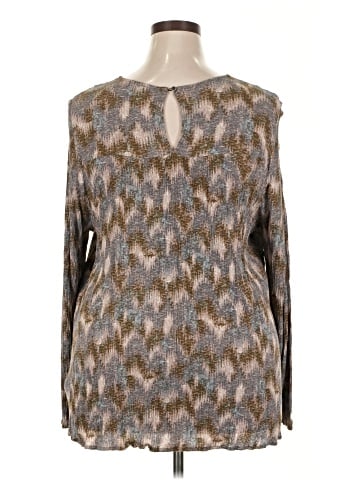 Cotton Bleu Long Sleeve T-Shirt (view 2)