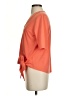 Halogen Orange Short Sleeve Blouse Size S (petite) - photo 5