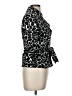 Talie 100% Polyester Animal Print Black Blazer Size M - photo 4