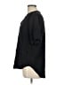Zenana 100% Rayon Black Short Sleeve Blouse Size L - photo 5