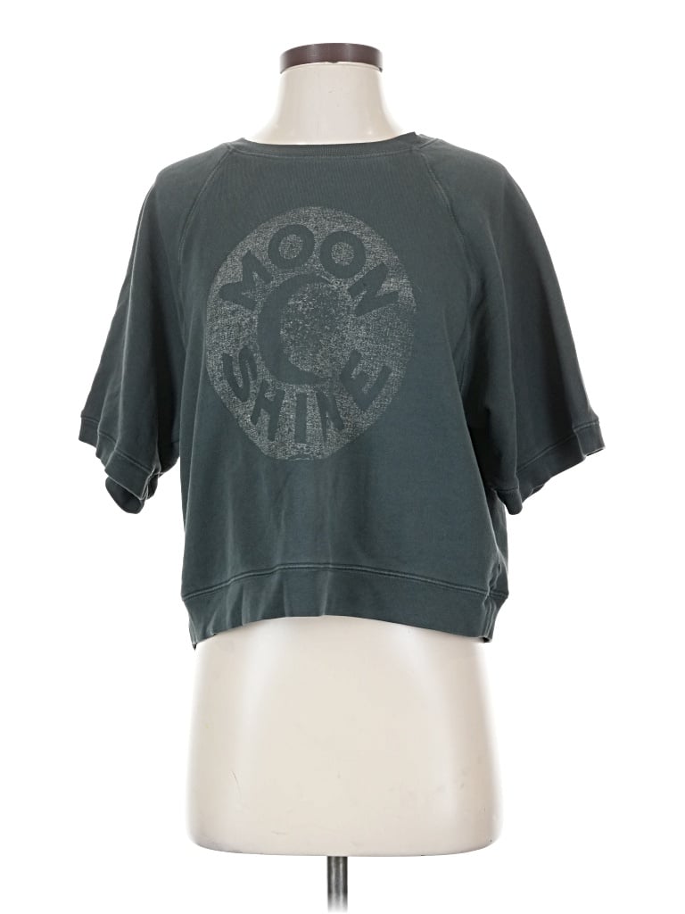 Pre-owned Mother Sweatshirt In Blue