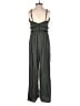 Blue Rain Solid Gray Jumpsuit Size XS - photo 2
