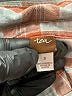 Tea 100% Cotton Plaid Orange Long Sleeve Button-Down Shirt Size 3 - photo 3