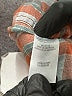 Tea 100% Cotton Plaid Orange Long Sleeve Button-Down Shirt Size 3 - photo 4