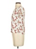 Only Floral Ivory Short Sleeve Blouse Size EU 34 / US 4 - photo 5