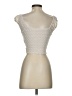 Shein Ivory Sleeveless Blouse Size 2 - photo 2