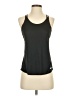 Nike 100% Polyester Black Active Tank Size S - photo 1