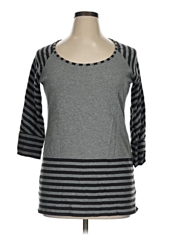 Norma Kamali 3/4 Sleeve Top (view 1)