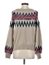 Unbranded Chevron-herringbone Tan Pullover Sweater Size S (estimated) - photo 2