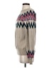 Unbranded Chevron-herringbone Tan Pullover Sweater Size S (estimated) - photo 5
