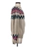 Unbranded Chevron-herringbone Tan Pullover Sweater Size S (estimated) - photo 4