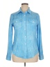 Unbranded Blue Long Sleeve Button-Down Shirt Size XL - photo 1