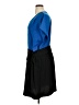 DKNYC 100% Polyester Color Block Blue Casual Dress Size 1X - photo 5