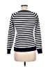Cielo Stripes White Pullover Sweater Size M - photo 2